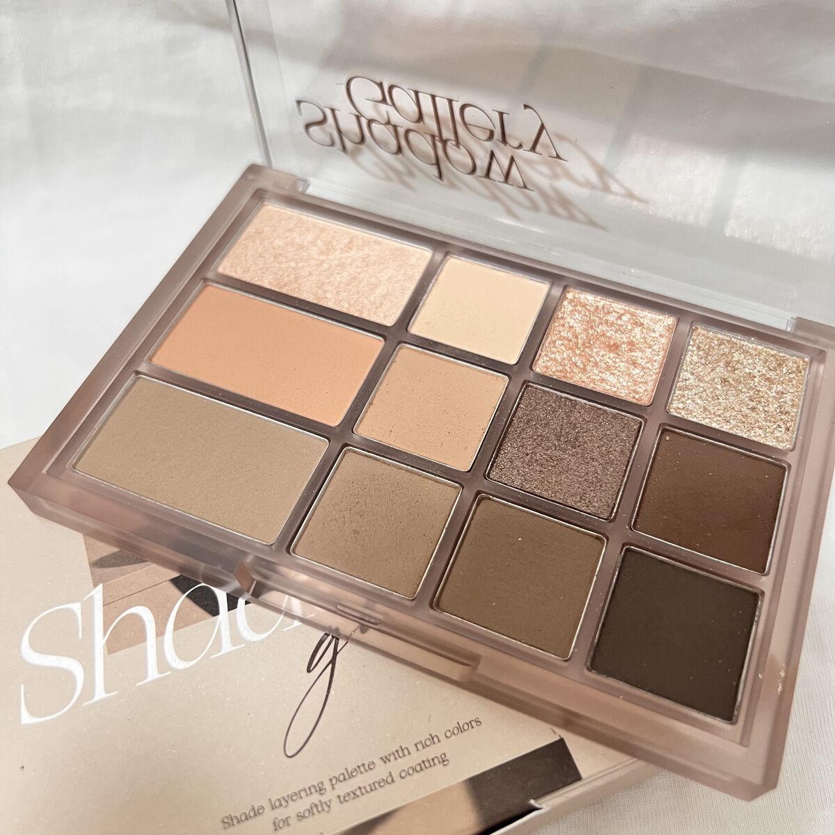 シェード アンド シャドウ パレット/CLIO/アイシャドウパレットを使ったクチコミ（1枚目）