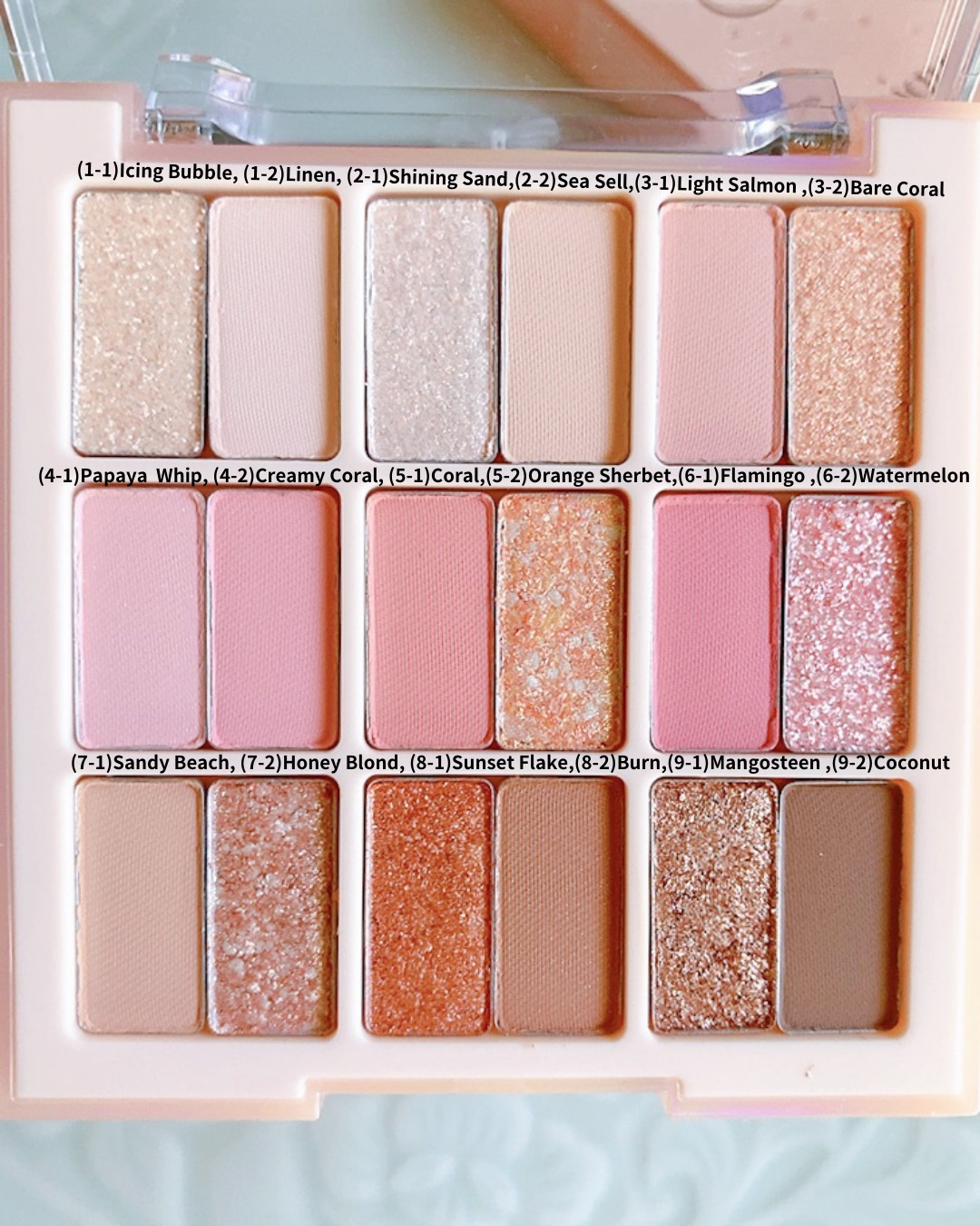 シャドウパレット/dasique/アイシャドウパレットを使ったクチコミ（3枚目）