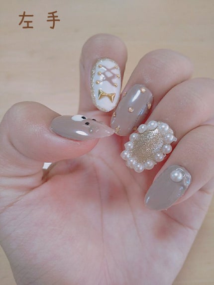 ジェルネイル(ライト対応)/セリア/ジェルネイルを使ったクチコミ(3枚目)