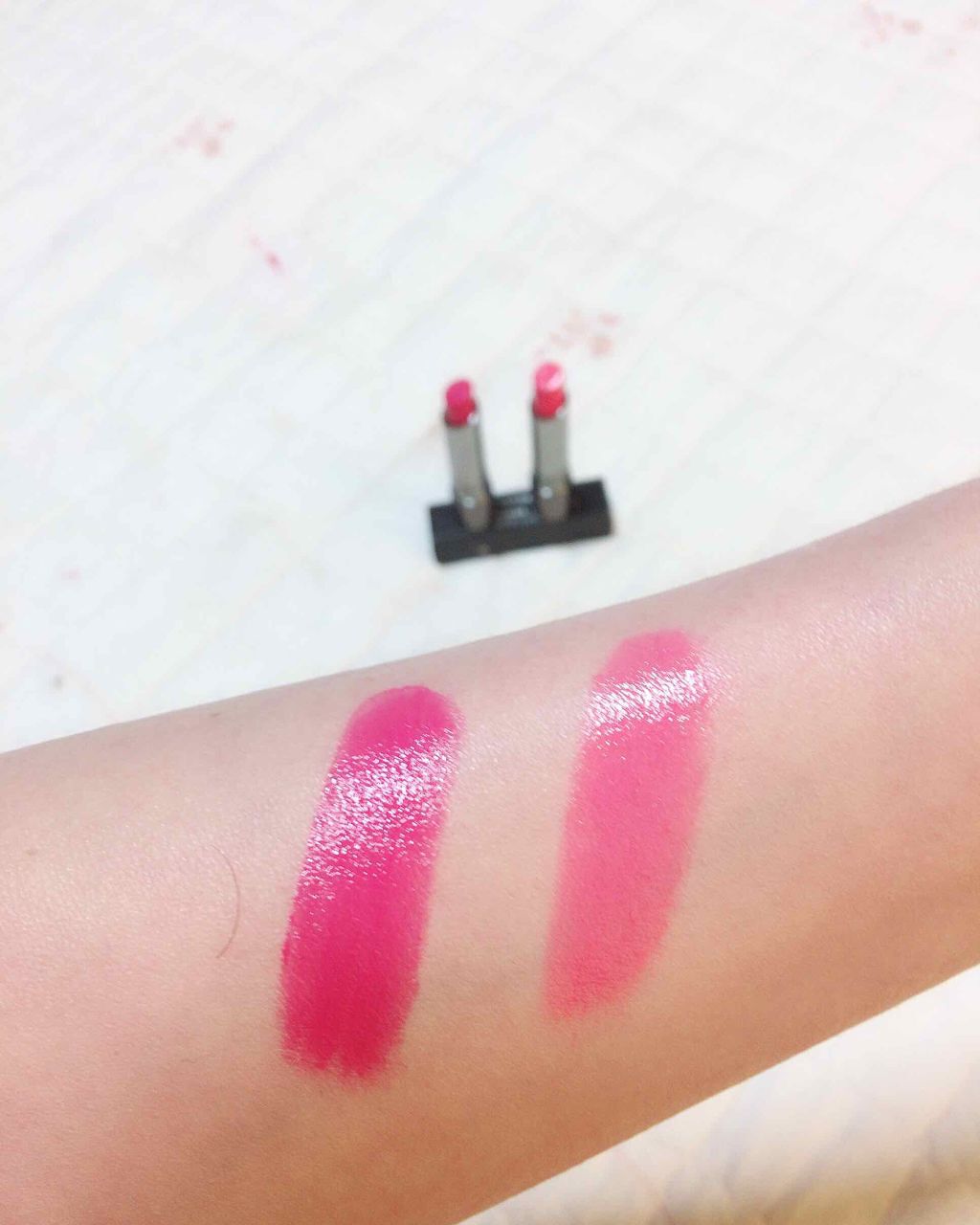 ハガブル リップカラー フィーリング アマラス？/M・A・C/口紅を使ったクチコミ（3枚目）