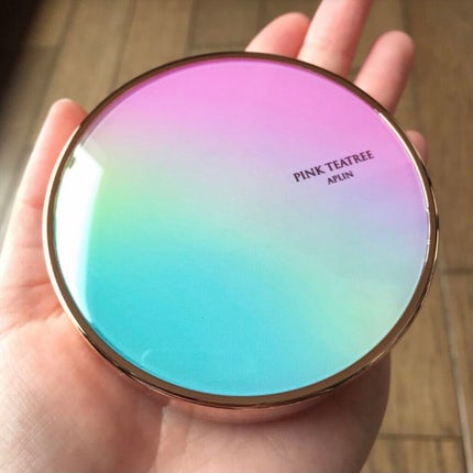 ピンクティーツリーカバークッション/APLIN/クッションファンデーションを使ったクチコミ(2枚目)