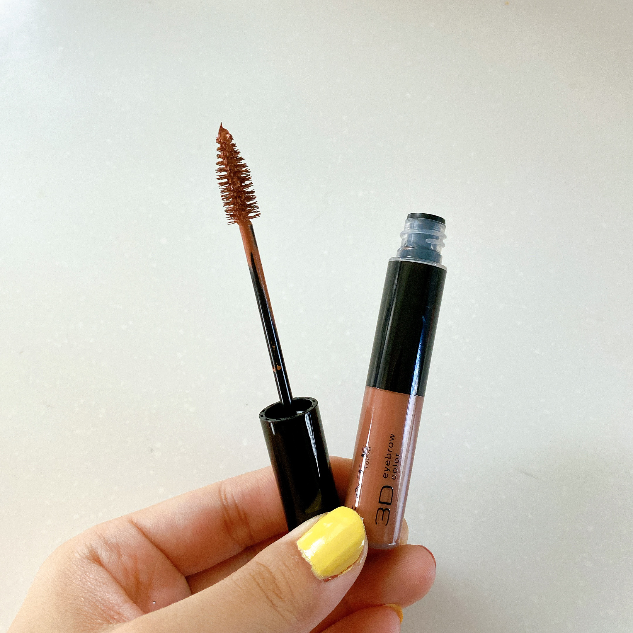 3DアイブロウカラーN OR-1 レトロオレンジ/KATE/眉マスカラを使ったクチコミ（1枚目）