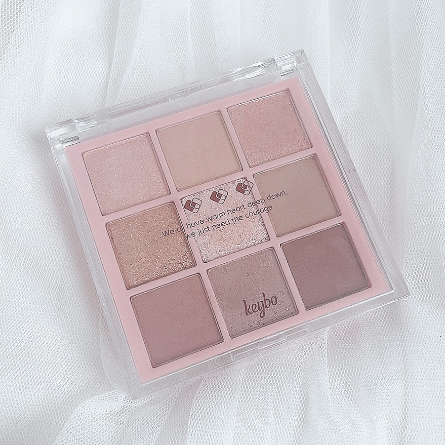 KEYBO FALL IN LOVE SHADOW PALETTE/keybo/アイシャドウパレットを使ったクチコミ（3枚目）