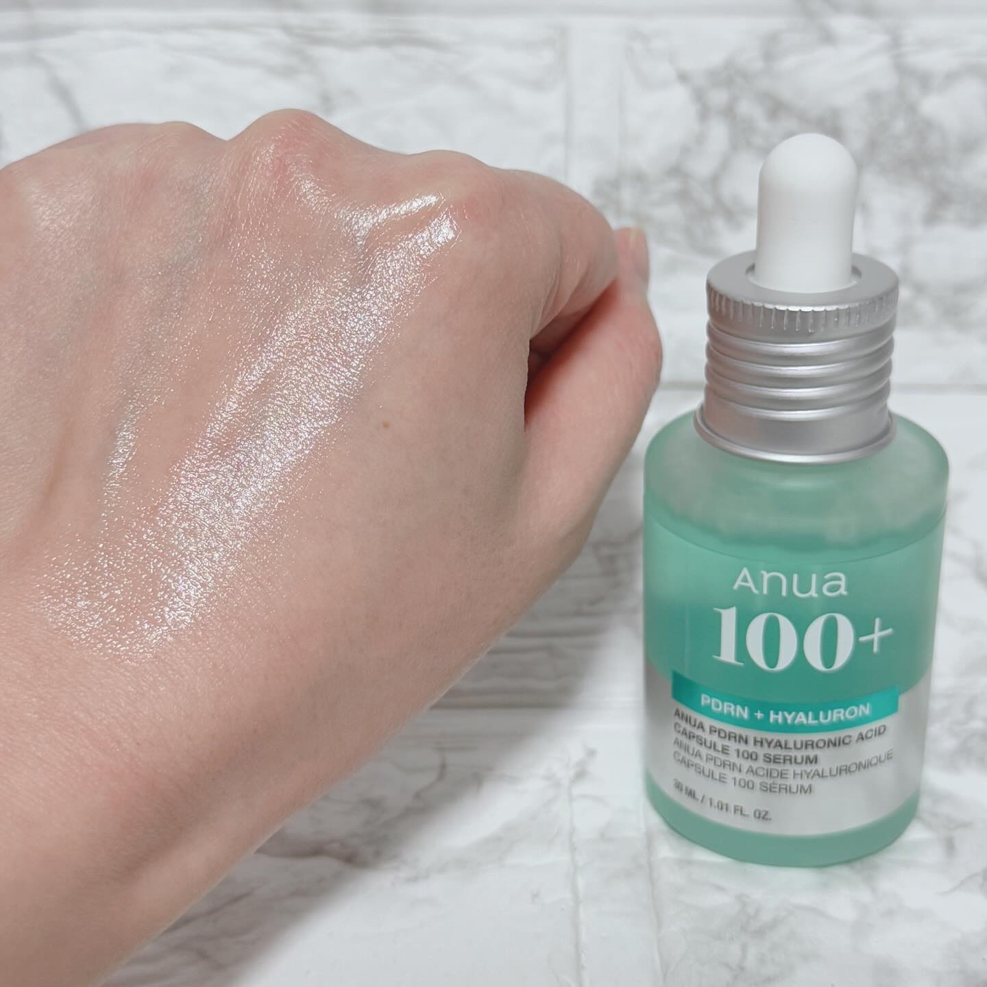 PDRNヒアルロン酸カプセル100セラム/Anua/美容液を使ったクチコミ（3枚目）