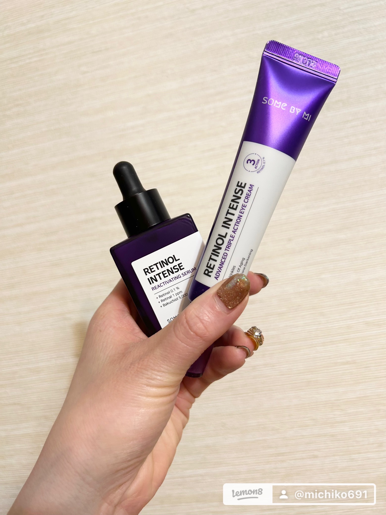 レチノールインテンシブ アドバンスドトリプルアクションアイクリーム/SOME BY MI/アイケア・アイクリームを使ったクチコミ（1枚目）