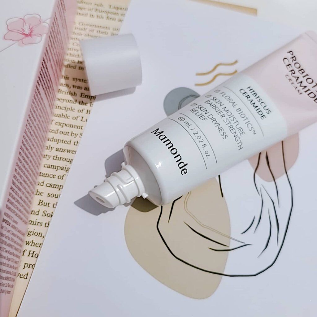 プロバイオティクスセラミドクリーム/Mamonde/フェイスクリームを使ったクチコミ（3枚目）