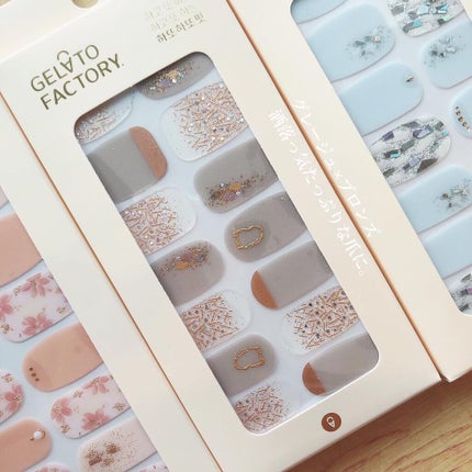 ネイルフィット ジェルネイルシール/GELATO FACTORY/ネイルシールを使ったクチコミ(7枚目)