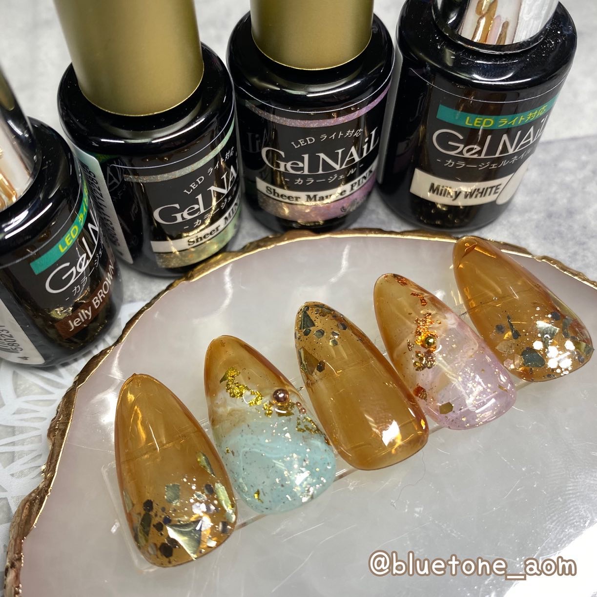 ネイルパーツ/セリア/ネイルチップ・パーツを使ったクチコミ（1枚目）