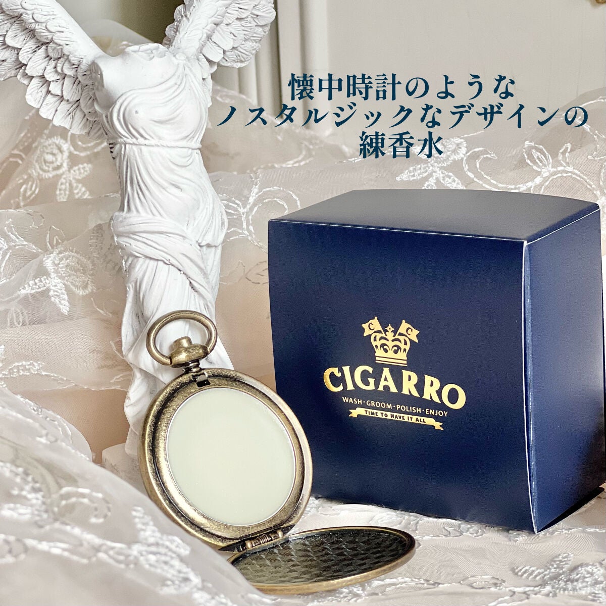 ソリッドパフューム ドライモヒート/CIGARRO/練り香水を使ったクチコミ(3枚目)