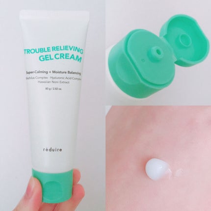 トラブルリリービングジェルクリーム/reduire /フェイスクリームを使ったクチコミ(4枚目)