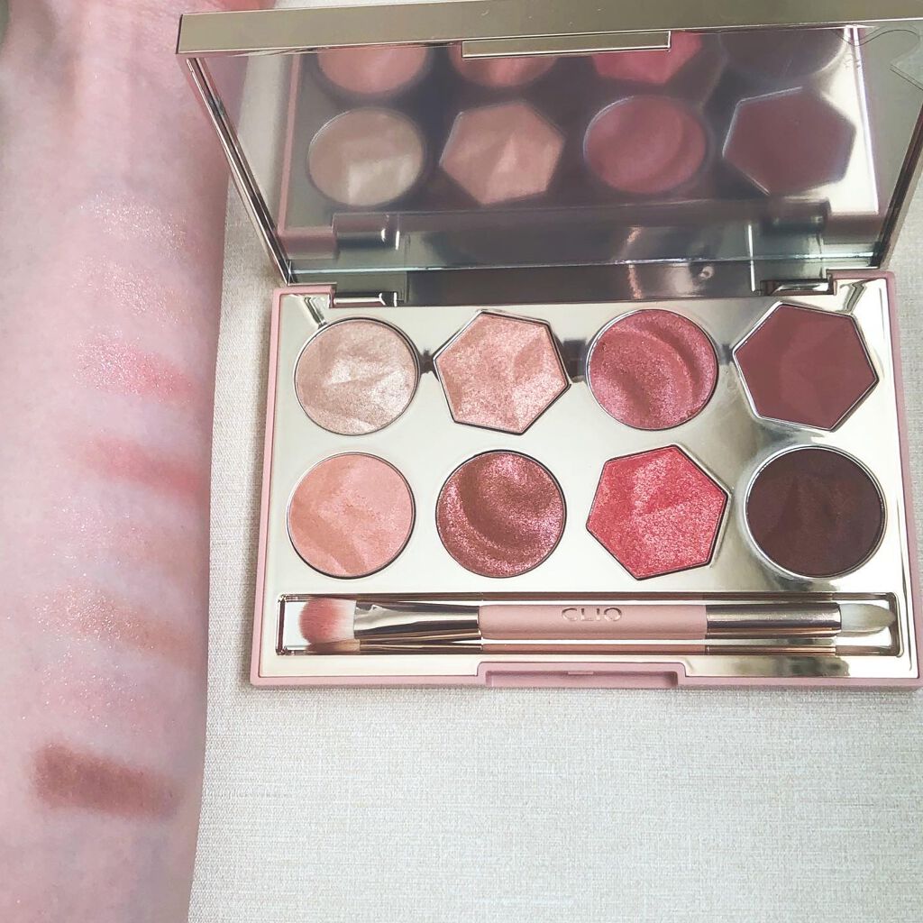 プリズム エアー アイ パレット/CLIO/アイシャドウパレットを使ったクチコミ(2枚目)