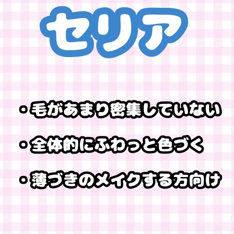 ハイライトブラシ 馬毛/DAISO/メイクブラシを使ったクチコミ（2枚目）