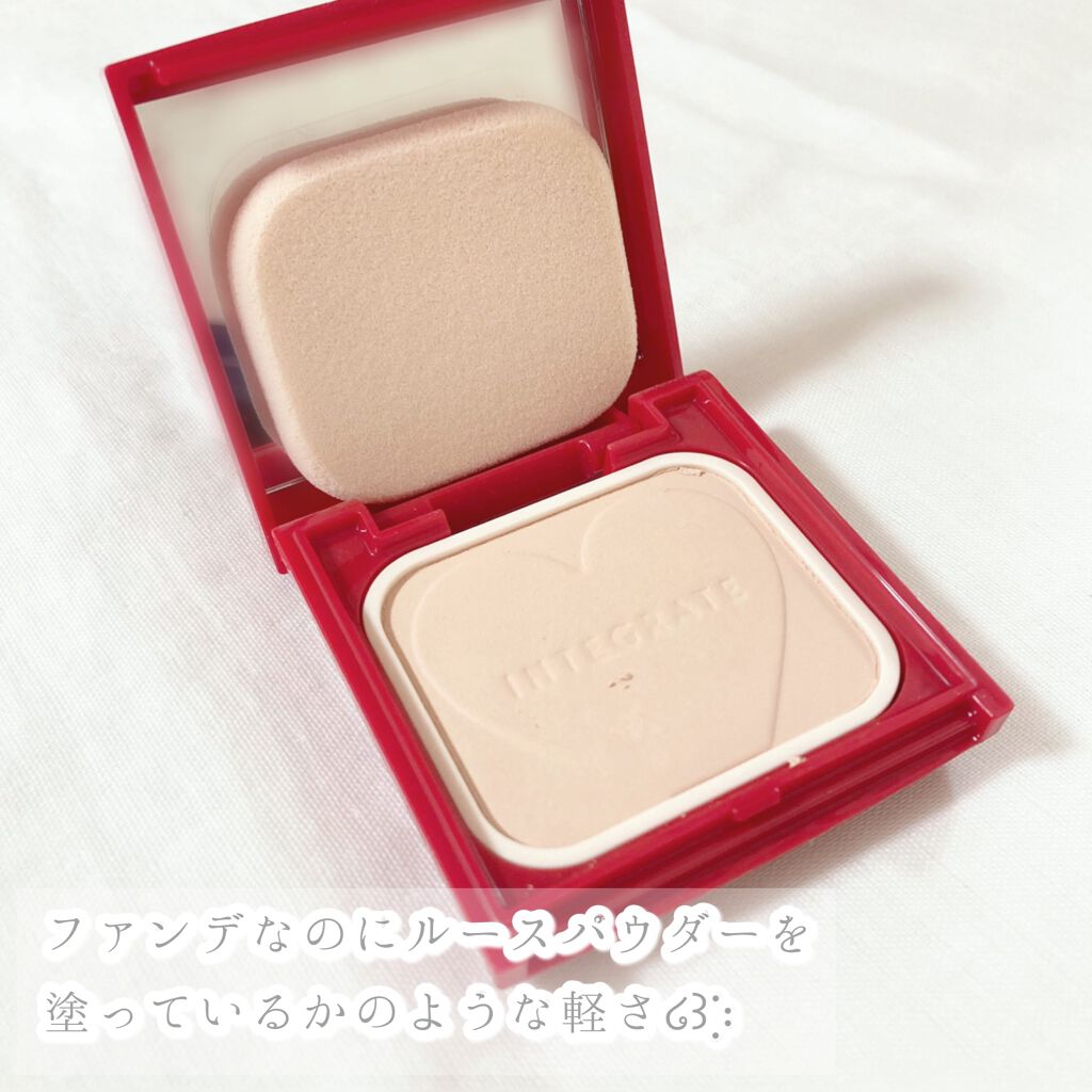 プロフィニッシュファンデーション/インテグレート/パウダーファンデーションを使ったクチコミ(2枚目)