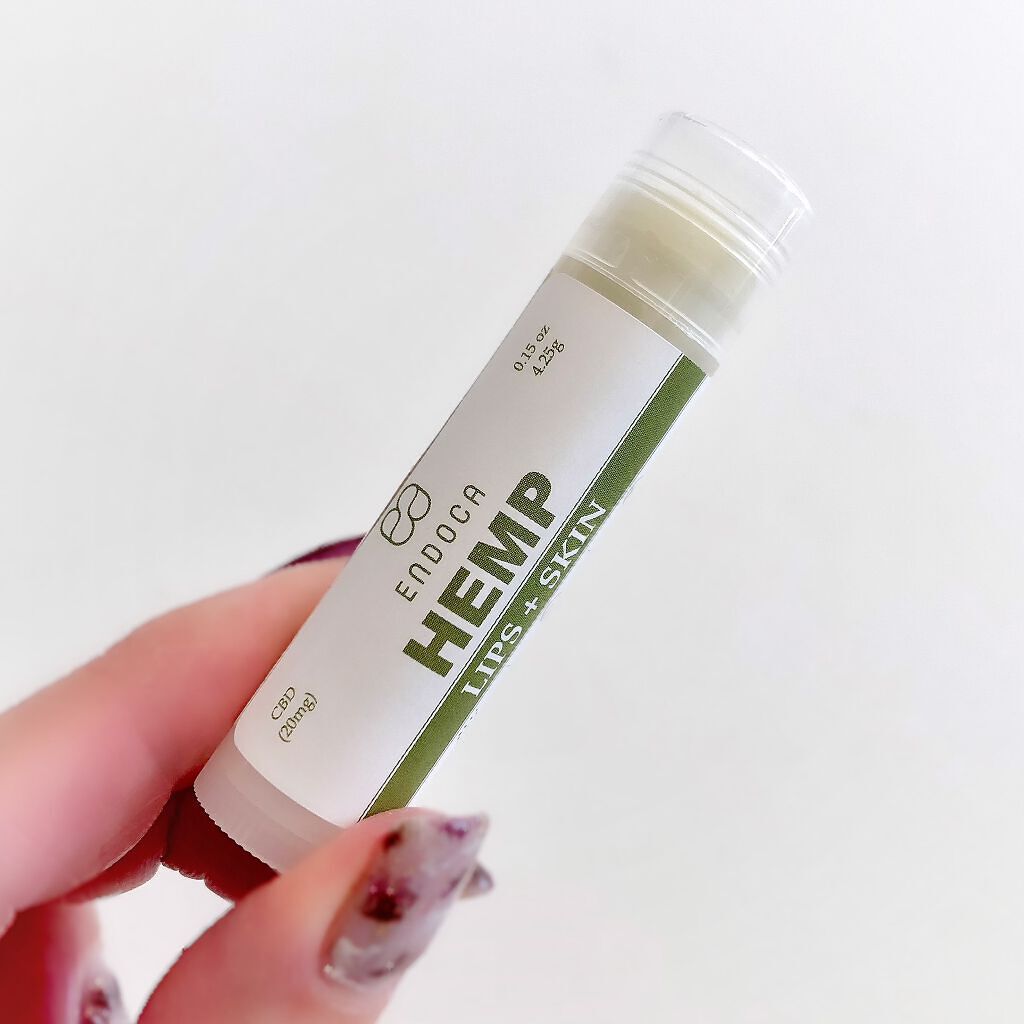 CBD Lips + Skin 20mg CBD/ENDOCA/リップクリームを使ったクチコミ（2枚目）
