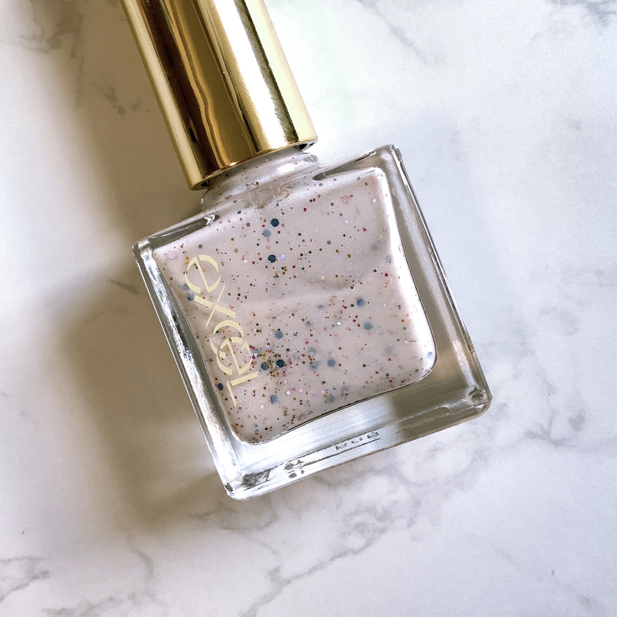 エクセル ネイルポリッシュ N NL47 ポッピングクルー(限定色)/excel/マニキュアを使ったクチコミ（1枚目）