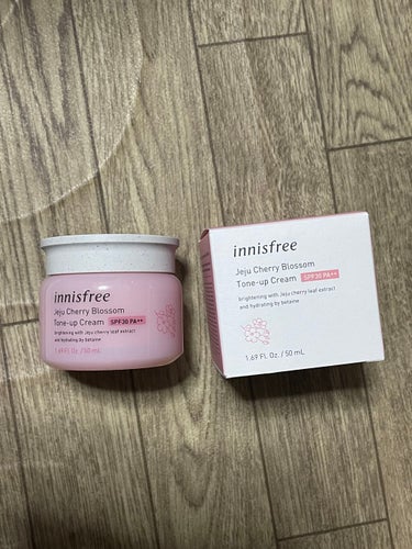 チェリーブロッサム トーンアップ クリーム UV/innisfree/フェイスクリームを使ったクチコミ（1枚目）