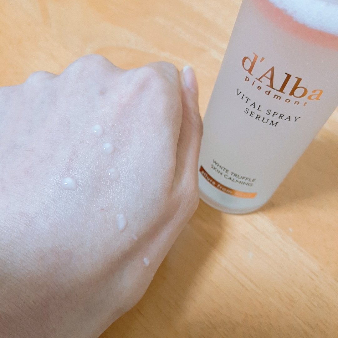 ダルバ ホワイトトリュフバイタルスプレーセラム/ダルバ/ミスト状化粧水を使ったクチコミ(2枚目)