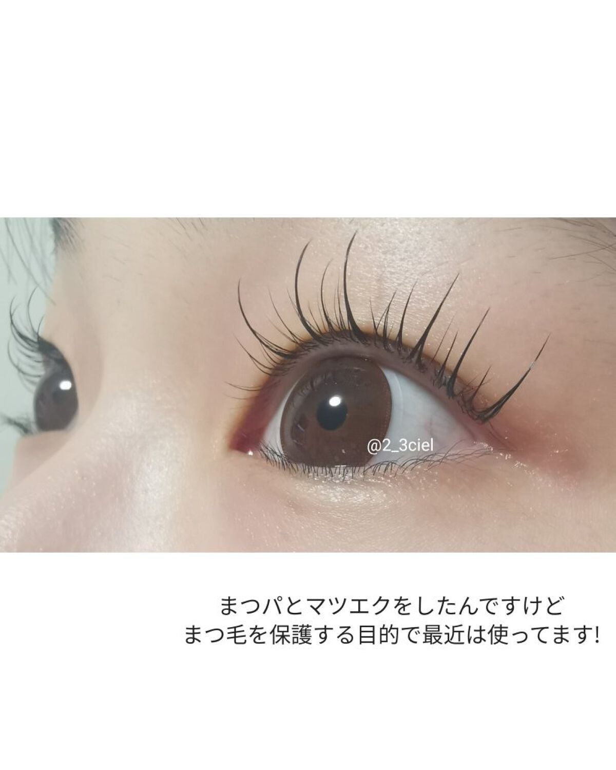 トゥルーアイラッシュセラム/mude/まつげ美容液を使ったクチコミ(10枚目)