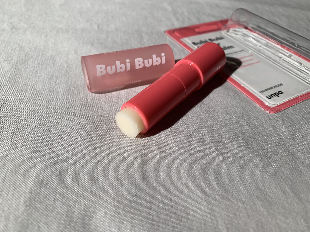 ブビブビ リップバーム/unpa/リップバームを使ったクチコミ（1枚目）
