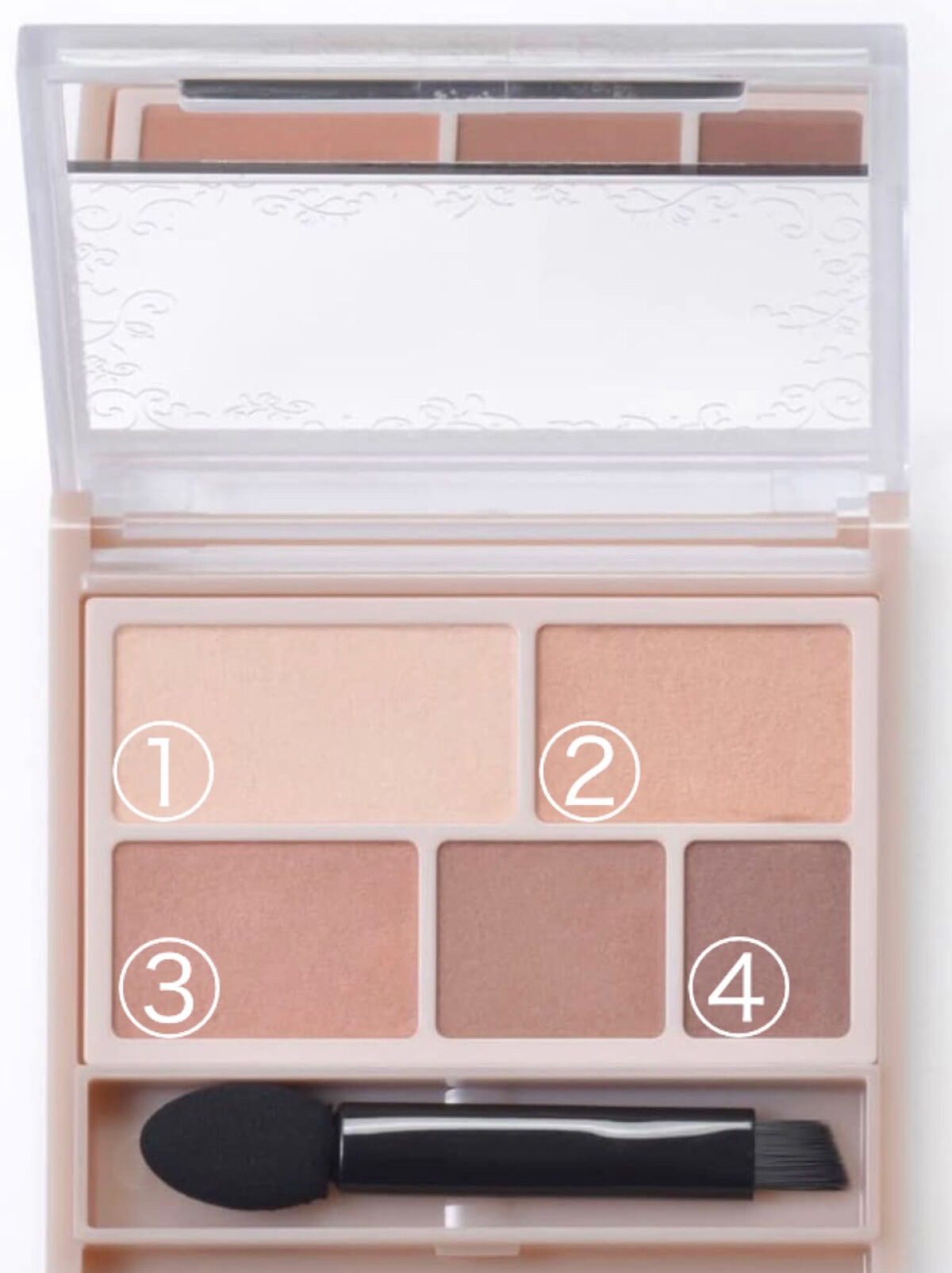 PERFECT DIARY (パーフェクトダイアリー)オートクチュール「タッチ」シングルアイシャドウ/PERFECT DIARY/単色アイシャドウを使ったクチコミ（2枚目）