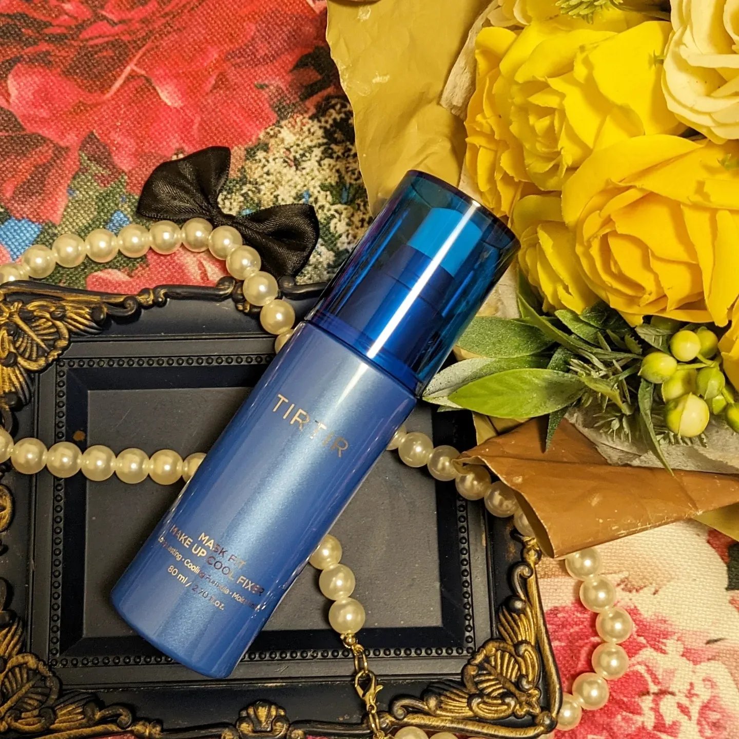 マスクフィットメイクアップ クールフィクサー/TIRTIR(ティルティル)/フィックスミストを使ったクチコミ（2枚目）