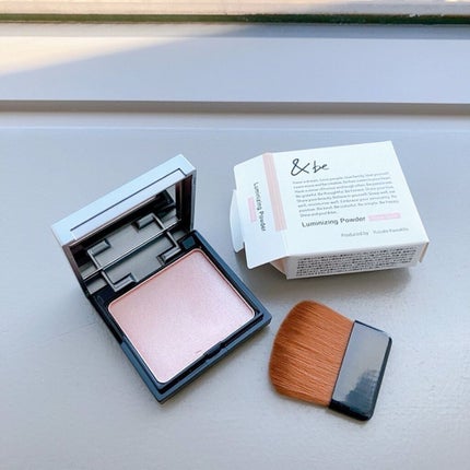 &be ルミナイジングパウダー/&be/パウダーハイライトを使ったクチコミ(4枚目)