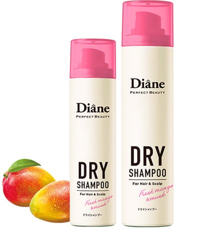 パーフェクトビューティー ドライシャンプー フレッシュマンゴー&ムスクの香り/ダイアン/ドライシャンプーを使ったクチコミ(1枚目)