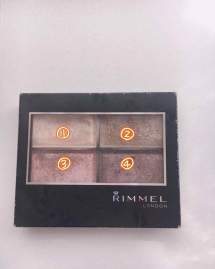 ロイヤルヴィンテージ アイズ/リンメル ロンドン/アイシャドウパレットを使ったクチコミ(2枚目)