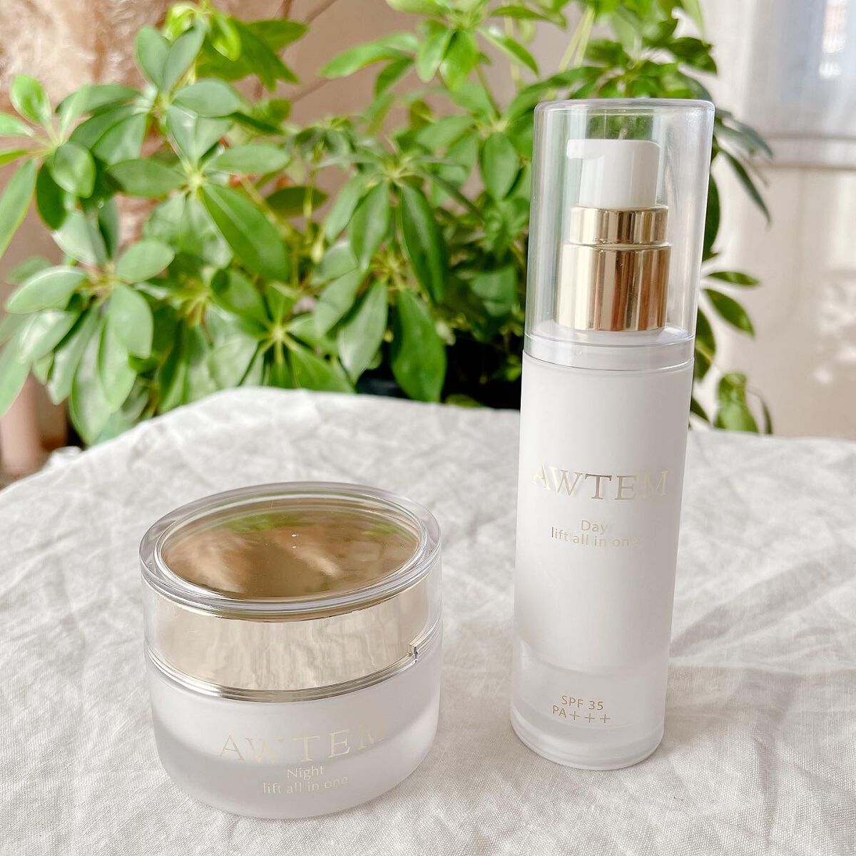 ナイトリフトオールインワン(夜⽤ジェルクリーム)/AWTEM/オールインワン化粧品を使ったクチコミ(6枚目)