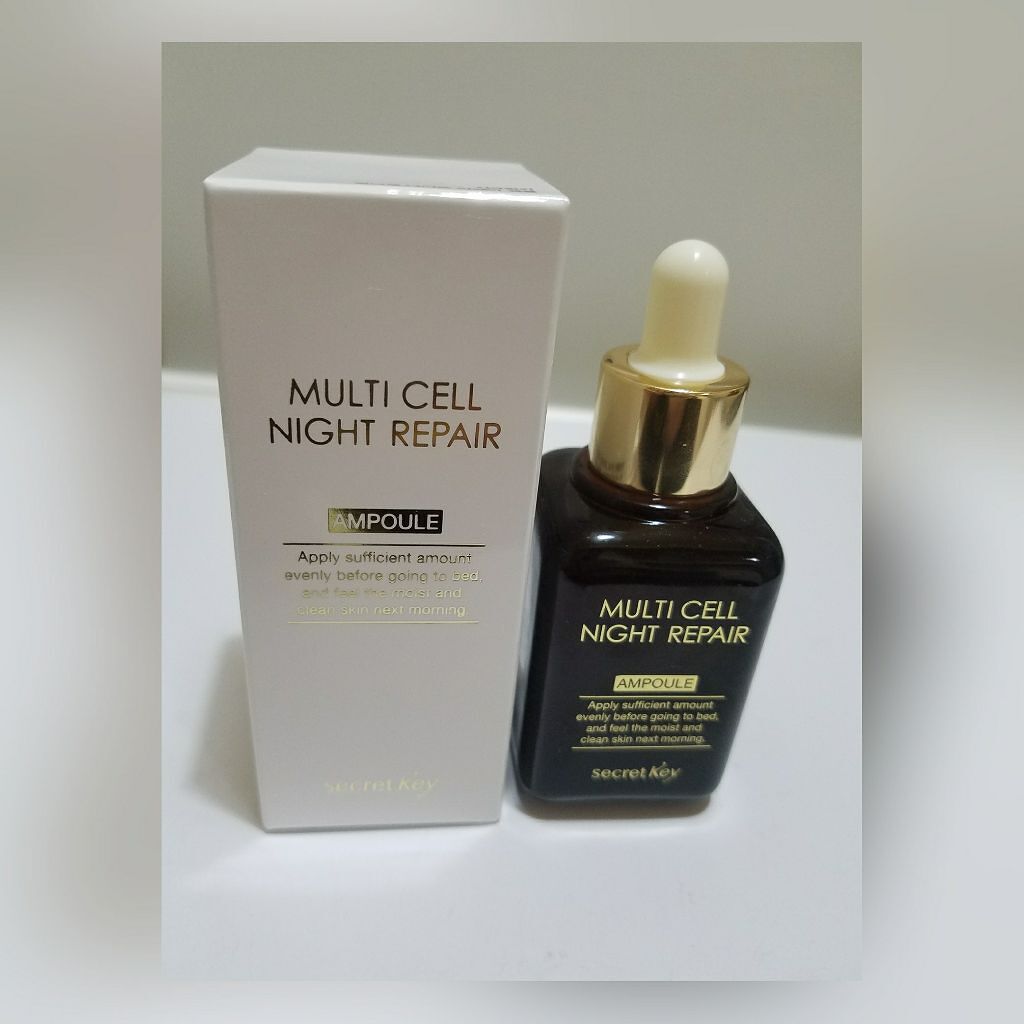 MULTI CELL NIGHT REPAIR/SECRET KEY/美容液を使ったクチコミ(1枚目)