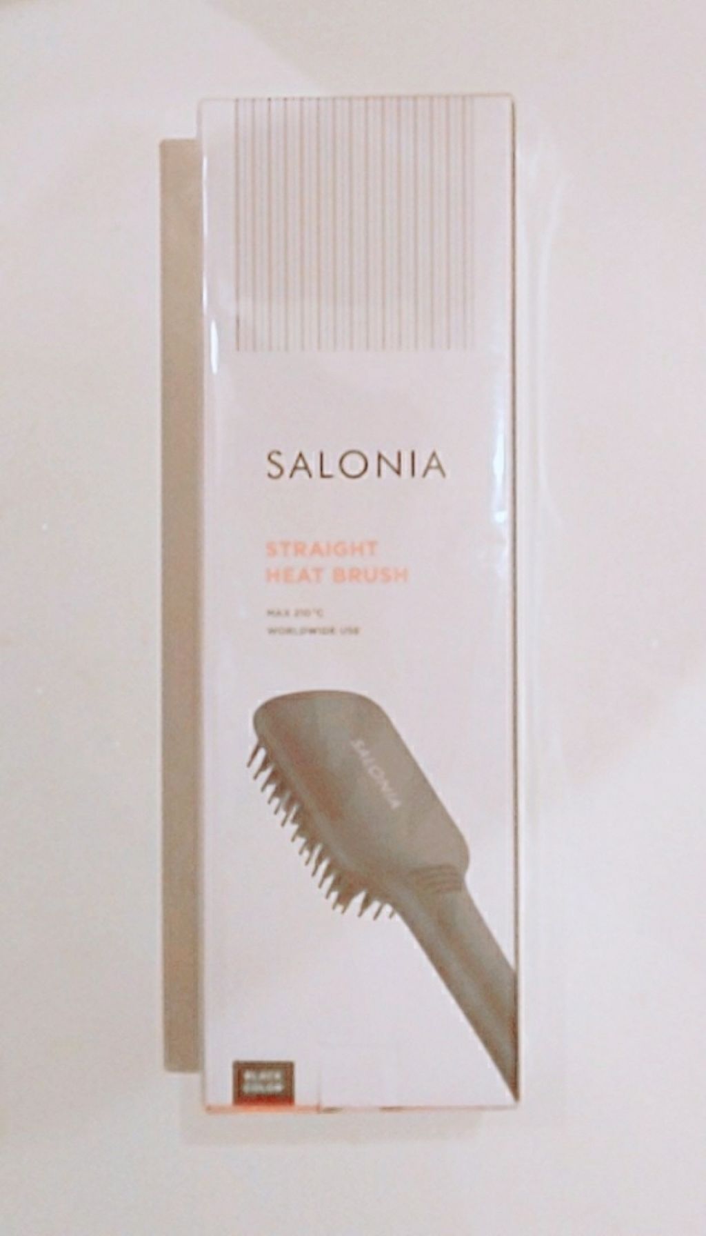 SALONIA ストレートヒートブラシ/SALONIA/ヒートブラシを使ったクチコミ（3枚目）