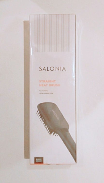 SALONIA ストレートヒートブラシ/SALONIA/ヒートブラシを使ったクチコミ(3枚目)