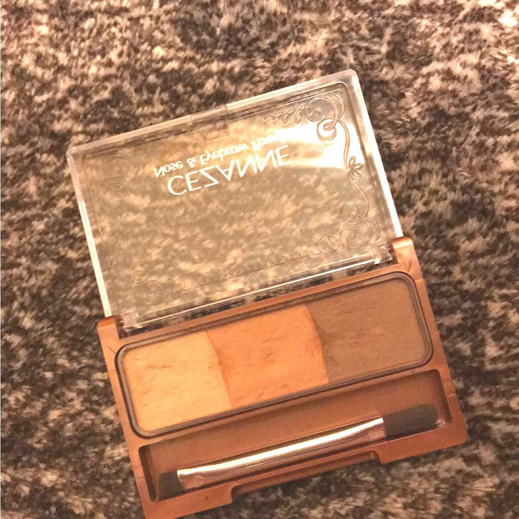 ノーズ&アイブロウパウダー/CEZANNE/パウダーアイブロウを使ったクチコミ(1枚目)