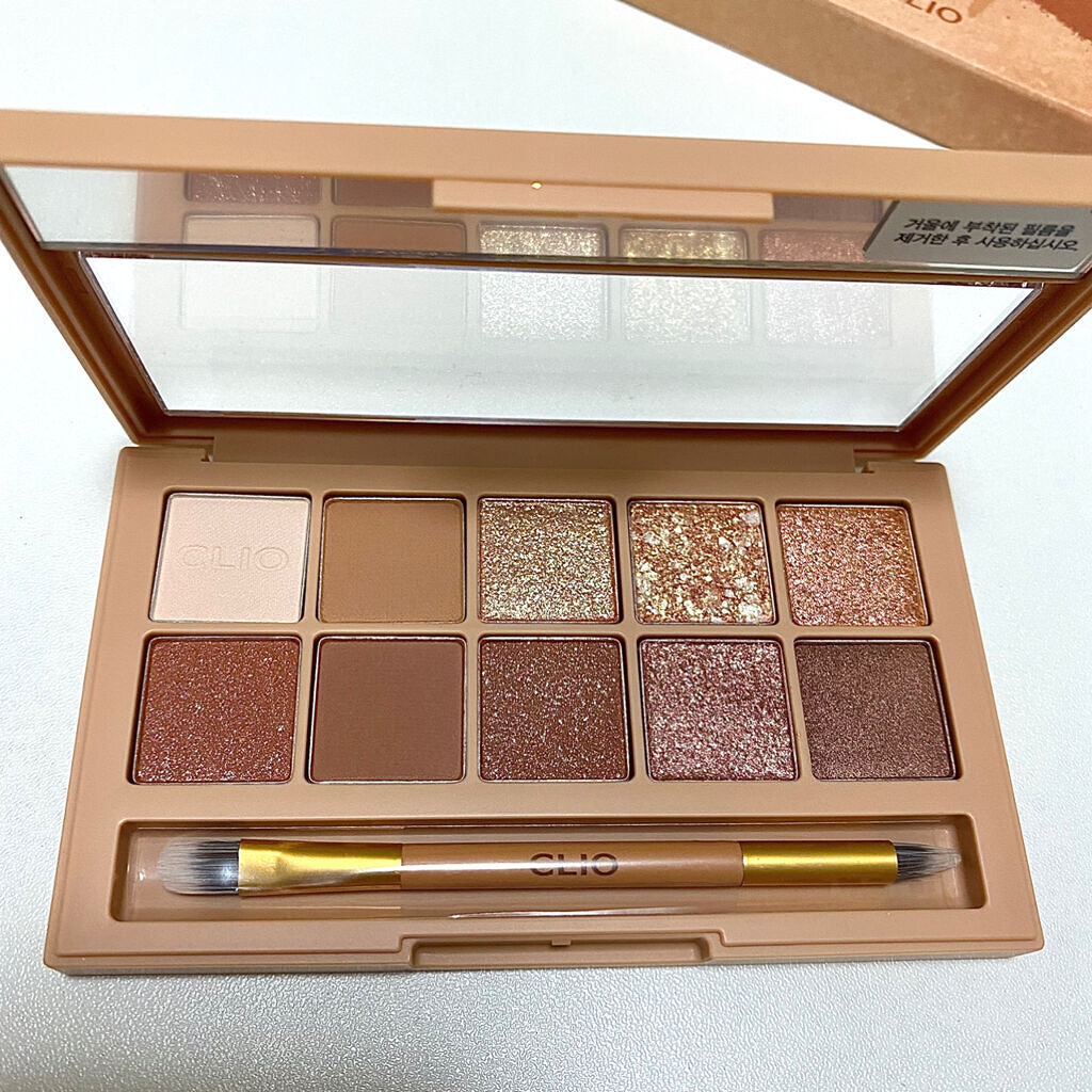 プロ アイ パレット/CLIO/アイシャドウパレットを使ったクチコミ（3枚目）