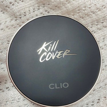 優秀！！過去1のクッションファンデ！
CLIO　キル カバー フィクサー クッション！
04 ジンジャー
SPF50+PA++++

まず見た目が高級感はんぱない容器✨
よくあるクッションファンデのパフ