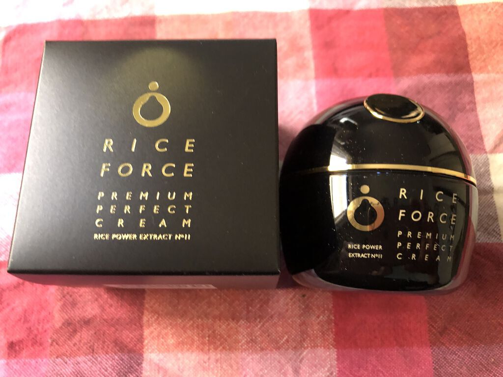 プレミアムパーフェクトクリーム/ライスフォース/フェイスクリームを使ったクチコミ（1枚目）