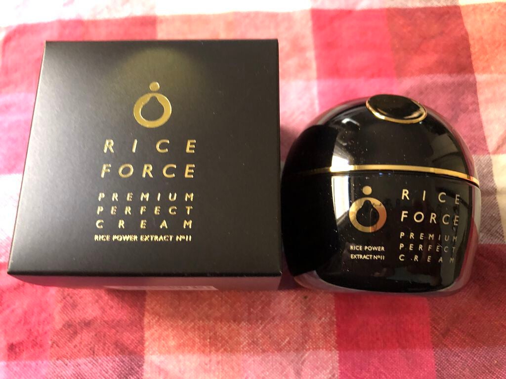 プレミアムパーフェクトクリーム/ライスフォース/フェイスクリームを使ったクチコミ(1枚目)