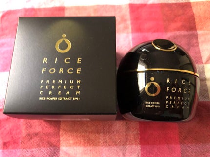 プレミアムパーフェクトクリーム/ライスフォース/フェイスクリームを使ったクチコミ(1枚目)