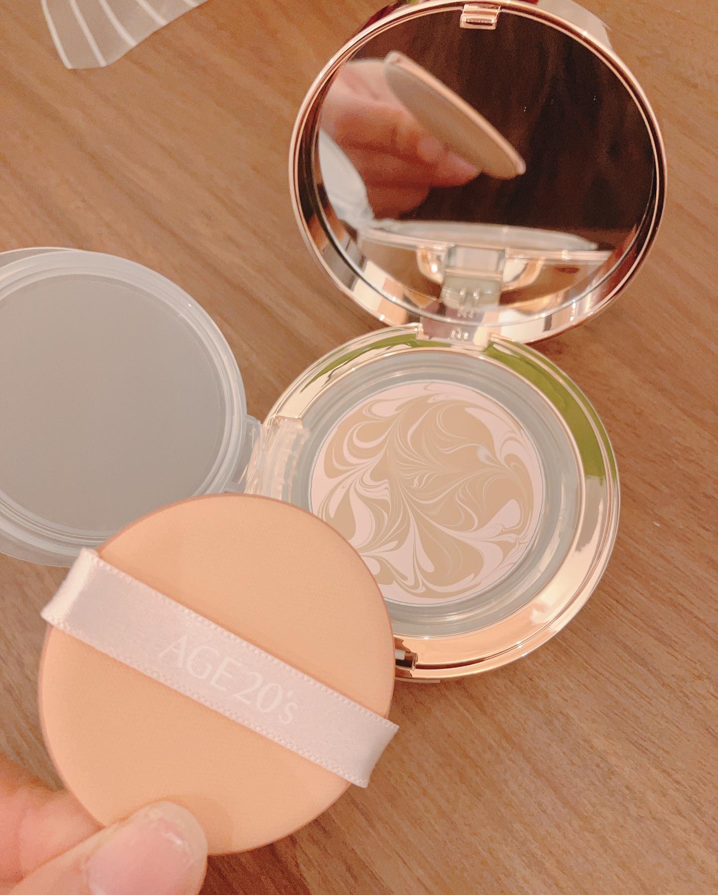 ORIGINAL ESSENCE COVER PACT ピンクラテ(23号)/AGE20’s/クッションファンデーションを使ったクチコミ（3枚目）