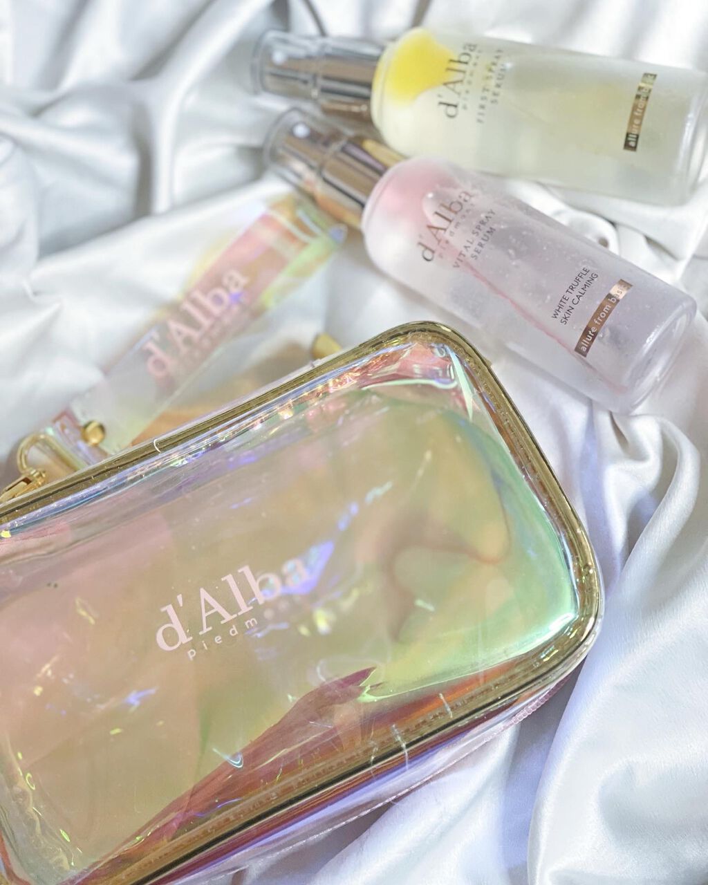 ダルバ ホワイトトリュフファーストスプレーセラム/ダルバ/ミスト状化粧水を使ったクチコミ（2枚目）