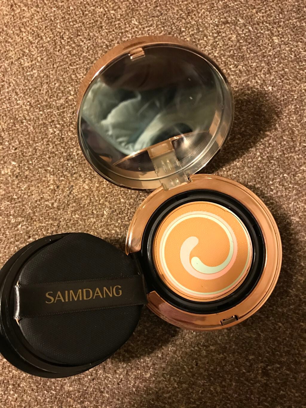 アクトレス エッセンシャルパクト/サイムダン プレミアム/クリーム・エマルジョンファンデーションを使ったクチコミ(1枚目)