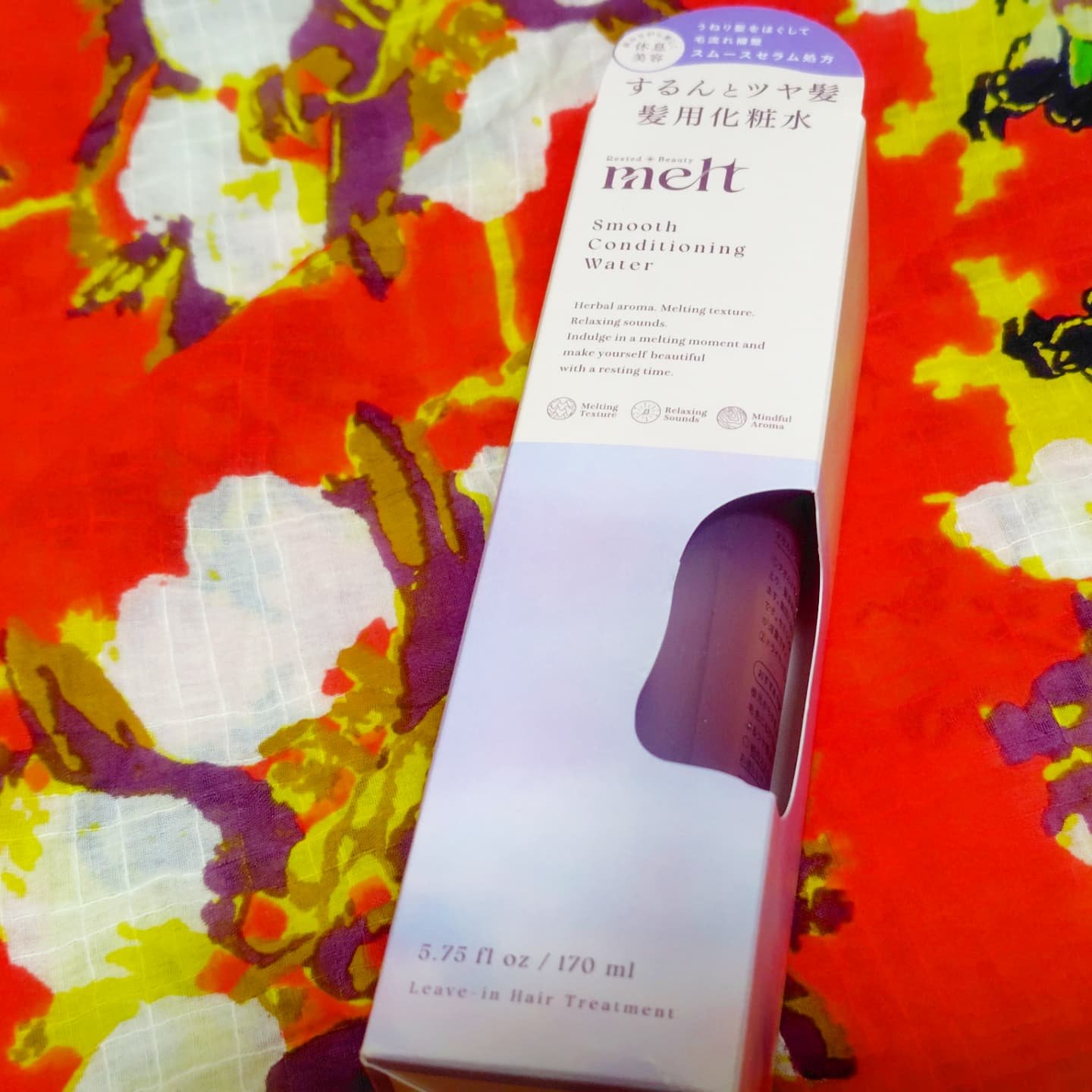 スムース コンディショニング ウォーター/melt/アウトバストリートメントを使ったクチコミ（2枚目）