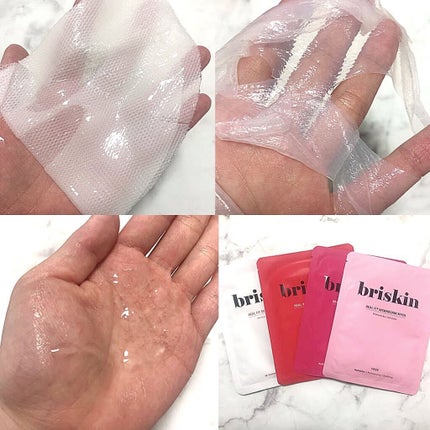 リアル フィット セカンドスキン マスク/briskin/シートマスク・パックを使ったクチコミ(3枚目)