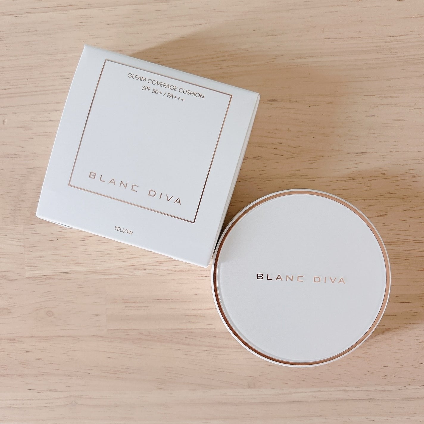 GLEAM COVERAGE CUSHION/BLANC DIVA/クッションファンデーションを使ったクチコミ(1枚目)