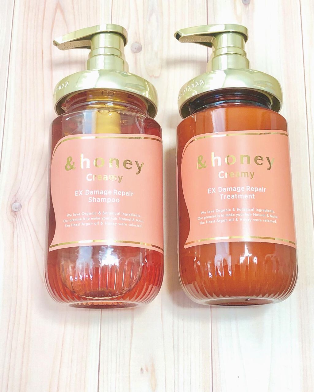 Creamy EXダメージリペアシャンプー1.0/ヘアトリートメント2.0/&honey/市販シャンプーを使ったクチコミ(1枚目)