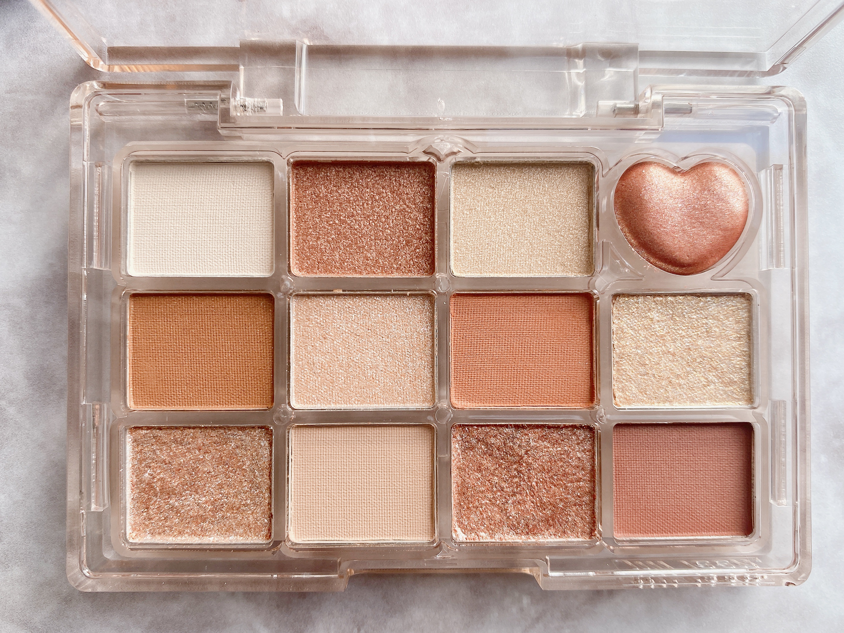 シャイニング12色ミニアイシャドウパレット/jill leen./アイシャドウパレットを使ったクチコミ（3枚目）