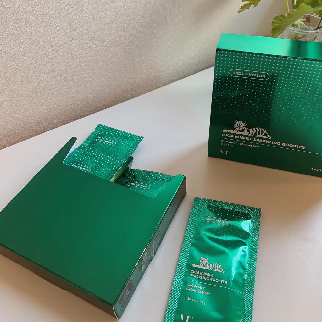 CICA バブルスパークリングブースター/VT/洗い流すパック・マスクを使ったクチコミ（3枚目）