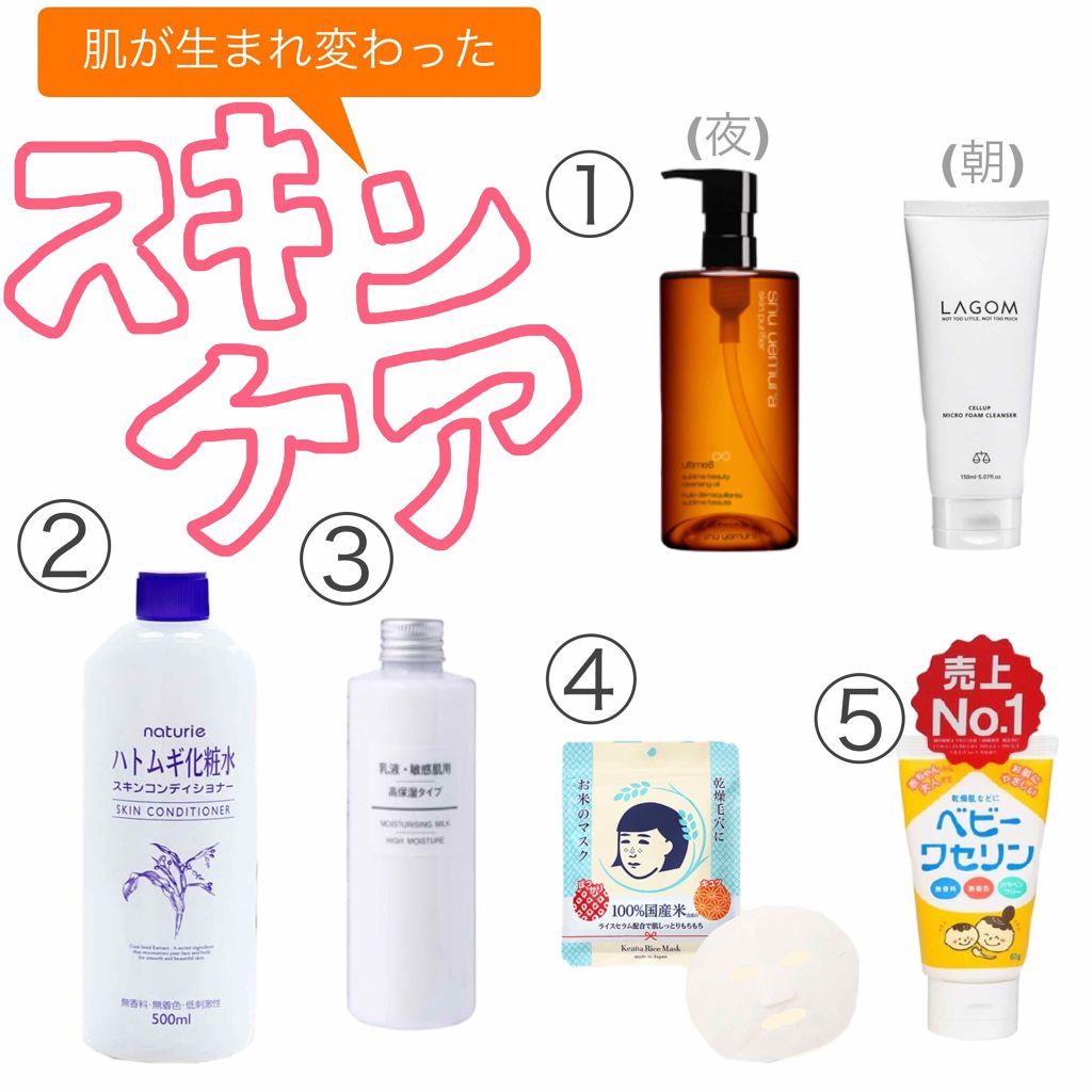 ハトムギ化粧水(ナチュリエ スキンコンディショナー R )/ナチュリエ/化粧水を使ったクチコミ（1枚目）