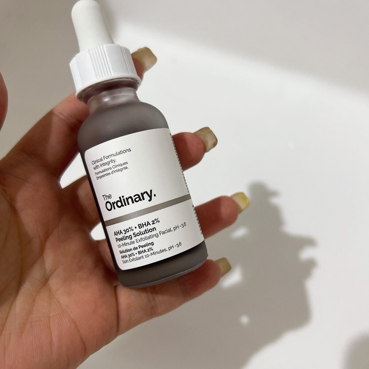 AHA 30% + BHA 2% Peeling Solution/The Ordinary/ピーリングを使ったクチコミ(1枚目)