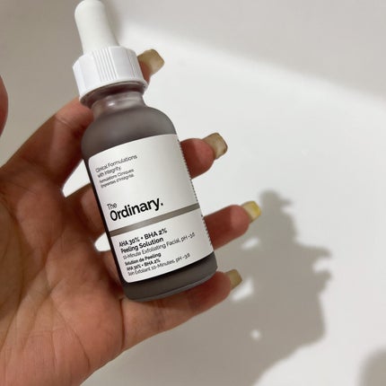 AHA 30% + BHA 2% Peeling Solution/The Ordinary/ピーリングを使ったクチコミ(1枚目)